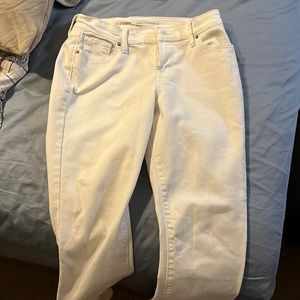 Old navy white denim jeans